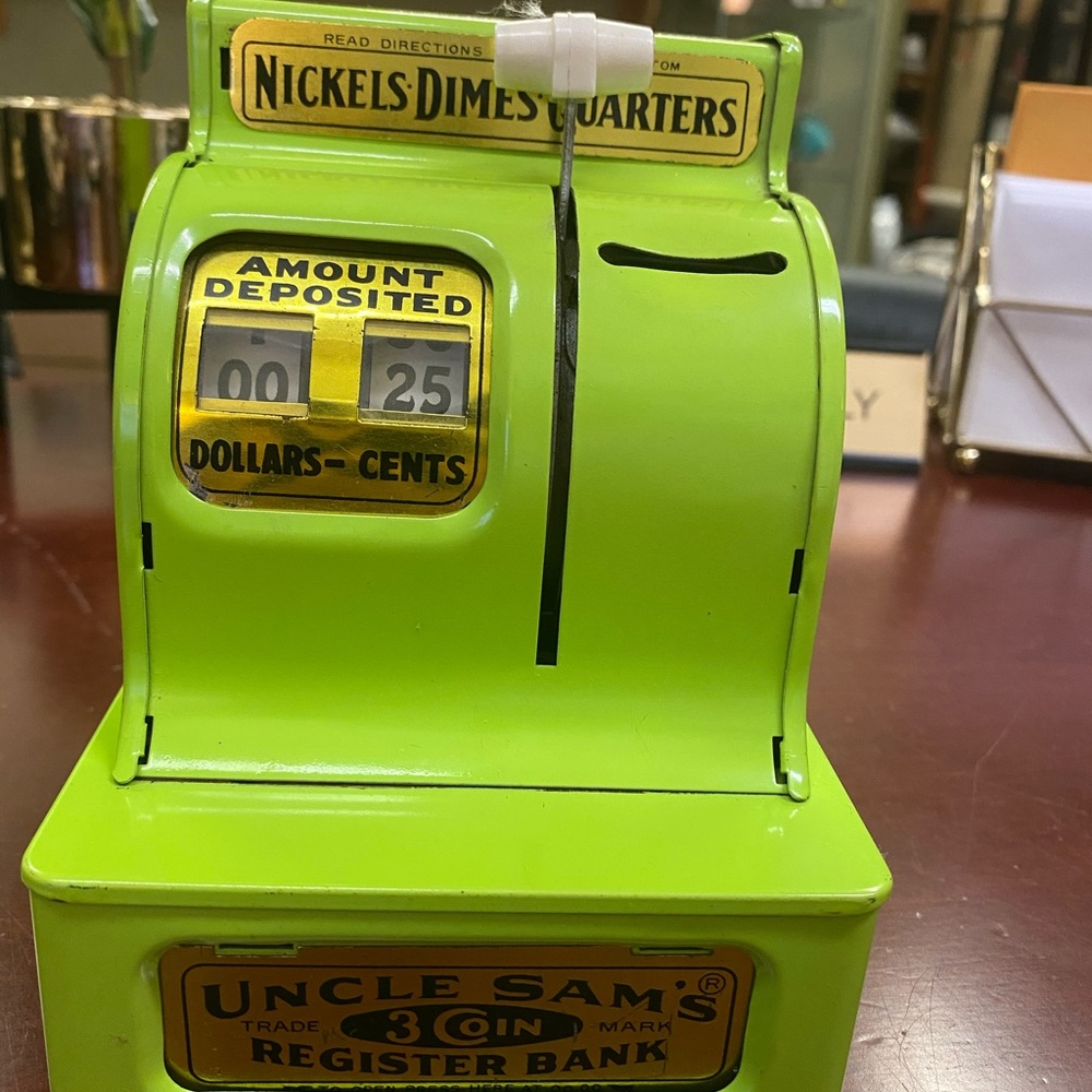 Antique collection bank